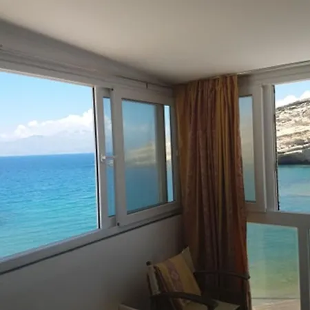 Beach View Matala Exterior photo